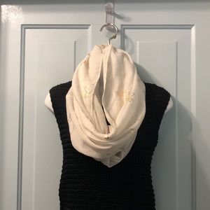 Cat pattern infinity scarf NWT